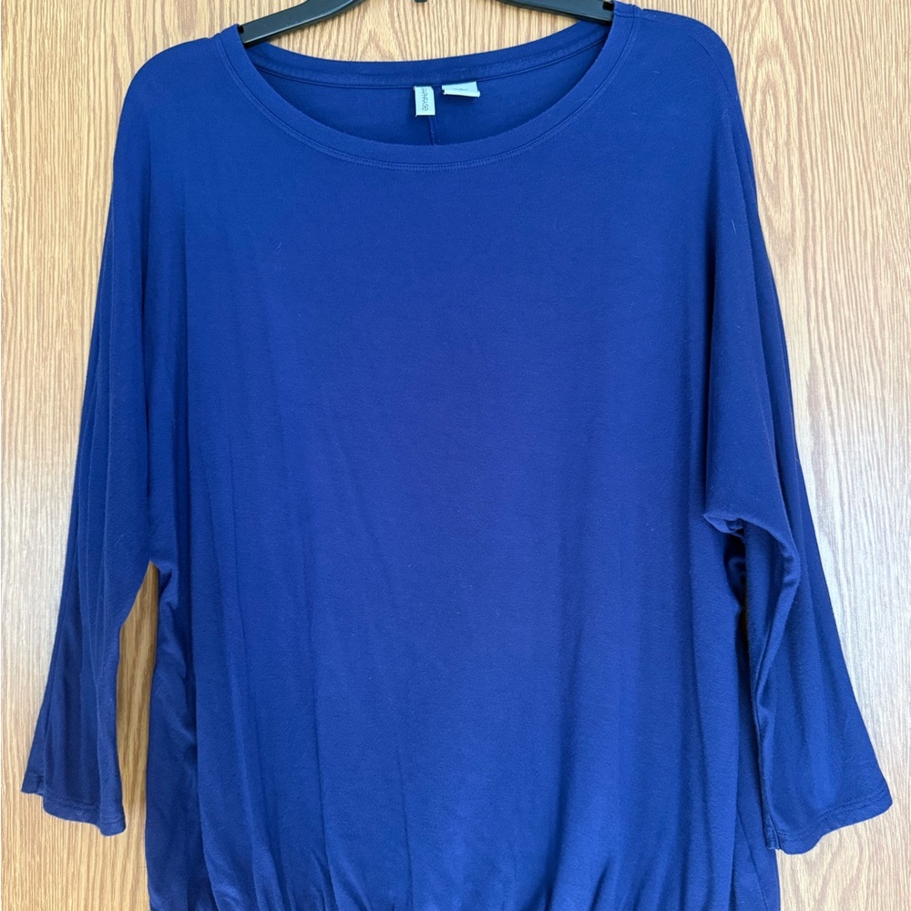 Paraphrase Royal Blue Blouse | 3/4 Sleeve